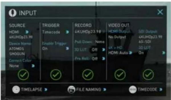 Atomos Shogun Studio - Using Timecode - 3