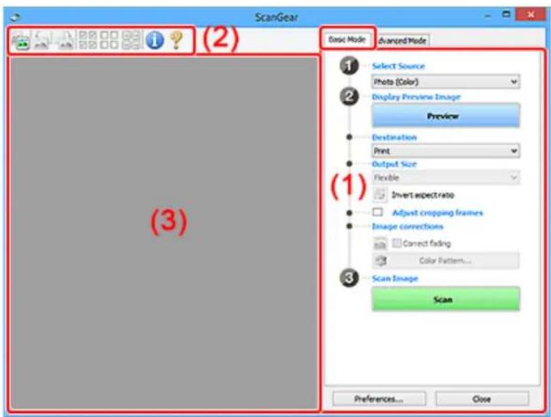 CANON PIXMA TS3320 - Basic Mode Tab - 1