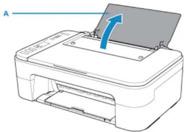 CANON PIXMA TS3320 - Open the paper support (A). - 1