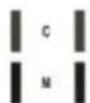 CANON PIXMA TS3320 - Examining the Nozzle Check Pattern - 6
