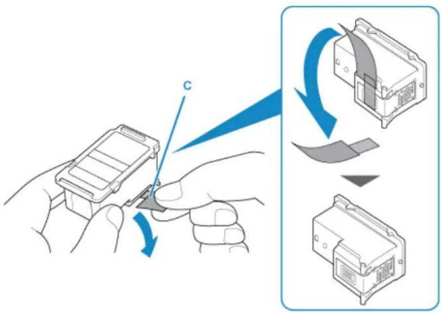 CANON PIXMA TS3320 - Prepare a new FINE cartridge. - 1