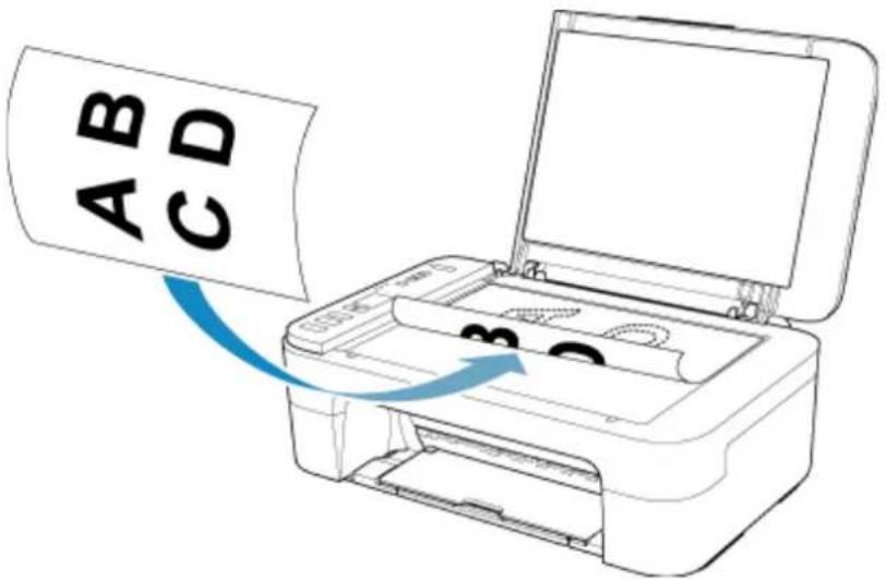 CANON PIXMA TS3320 - Loading Originals on Platen - 1