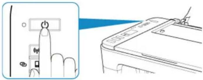 CANON PIXMA TS3320 - Turning on the printer - 1