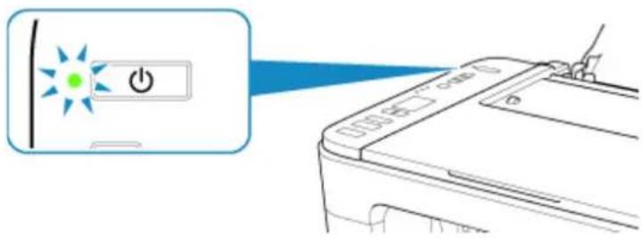 CANON PIXMA TS3320 - Checking that Power Is On - 1