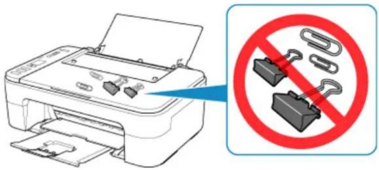 CANON PIXMA TS3320 - Do not place any object on the document cover! - 1