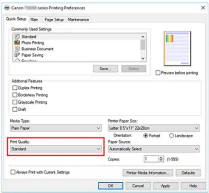 CANON PIXMA TS5320 - Basic Printing Setup - 2