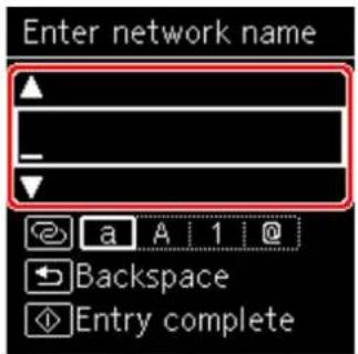 CANON PIXMA TS5320 - Entering Numbers, Letters, and Symbols - 1