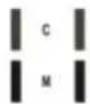 CANON PIXMA TS5320 - Examining the Nozzle Check Pattern - 4