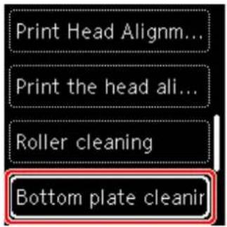 CANON PIXMA TS5320 - Cleaning Inside the Printer (Bottom Plate Cleaning) - 1