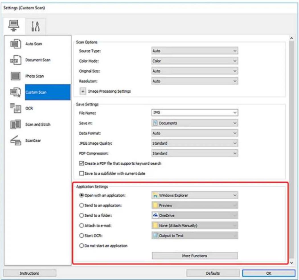 CANON PIXMA TS5320 - Application Integration - 1