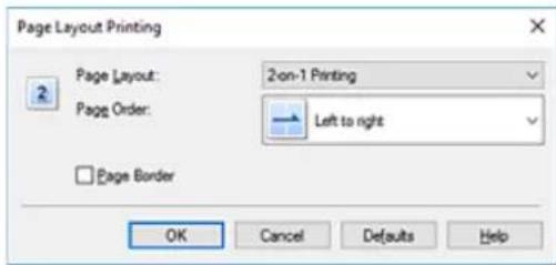 CANON PIXMA TS5320 - Page Layout Printing - 3