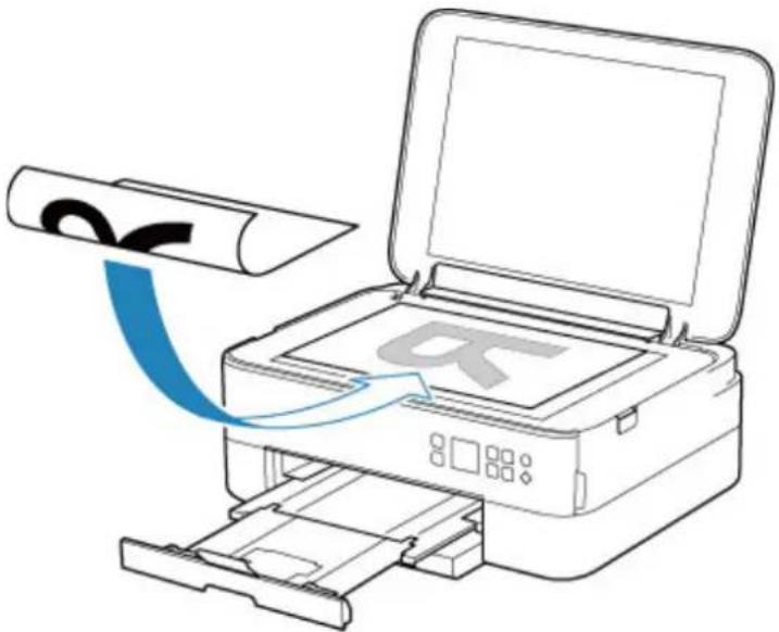 CANON PIXMA TS5320 - Loading Originals on Platen - 1
