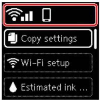 CANON PIXMA TS5320 - Network Status Indication - 1