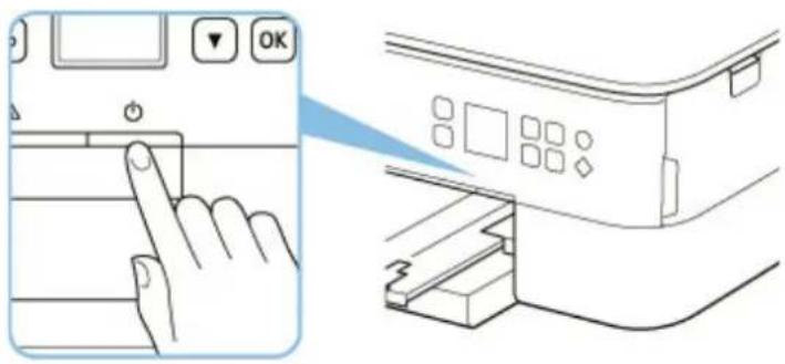 CANON PIXMA TS5320 - Turning on the printer - 1