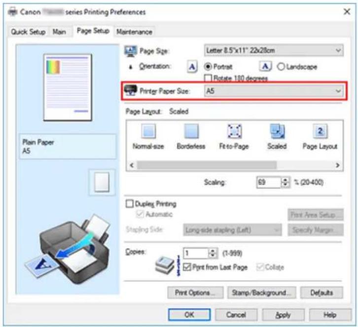 CANON PIXMA TS5320 - Scaled Printing - 3