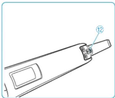 SENNHEISER EM 9046 SU - To switch the SKM 9000 on: - 1