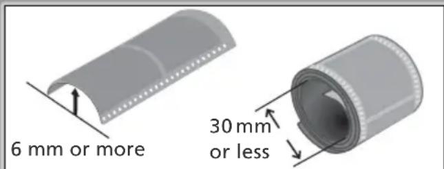 6 mm or more 30 mm or less