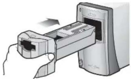 NIKON Super Coolscan 5000 - Insert the adapter - 1