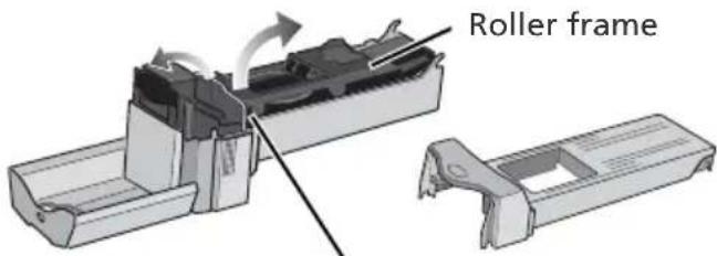 Roller frame