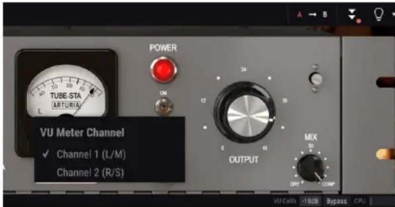 Arturia Comp Tube-STA - Das VU-Meter - 2