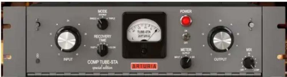 Arturia Comp Tube-STA - Die Hauptbedienfunktionen - 1