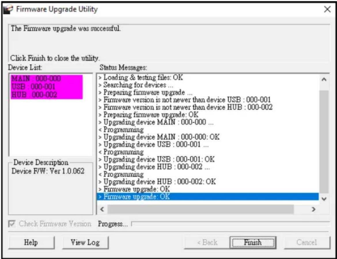 ATEN UC3022 - Upgrade Succeeded - 1