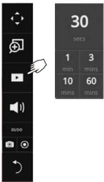 30 secs 1 3 min,mins 10 60 mins,mins