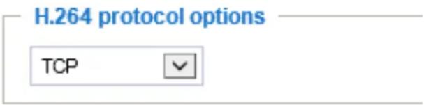 Vivotek FD8166A-N - H.264 Protocol Options - 1