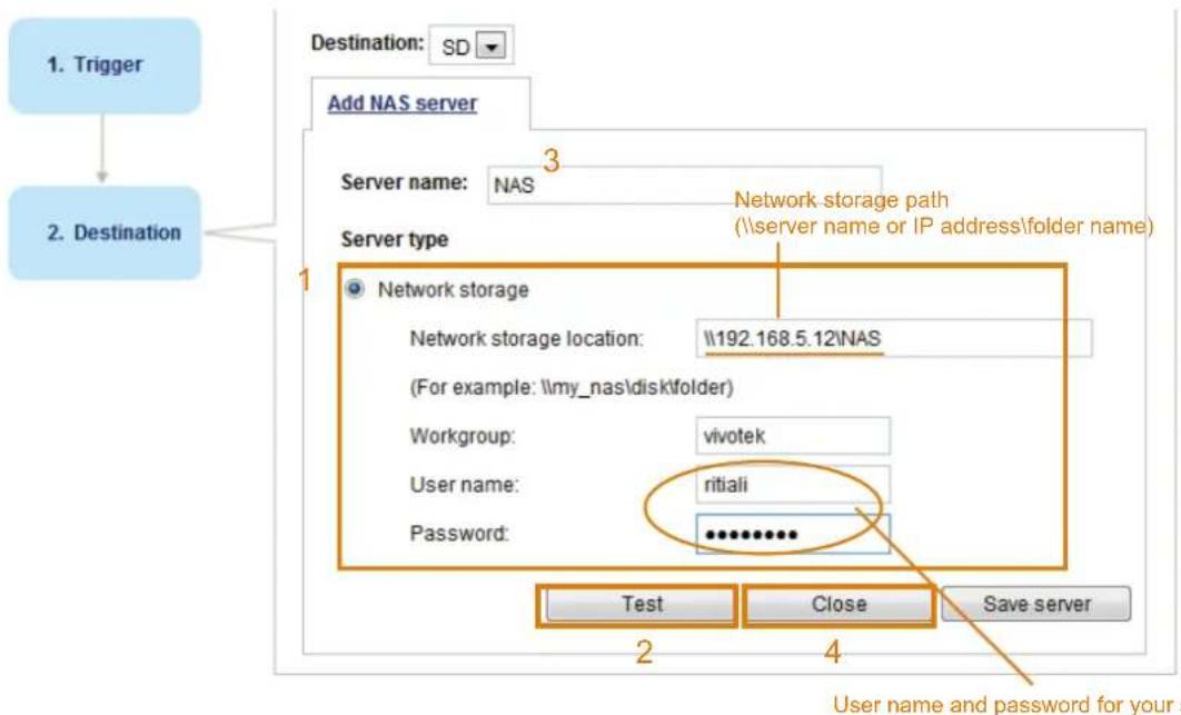 Vivotek FD8166A-N - NAS server - 1