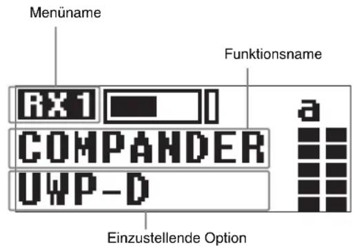 SONY URX-S03D - Grundlegende Menüfunktionen - 1