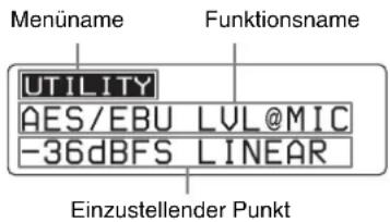 SONY DWR-S03D - Basismenüfunktionen - 1