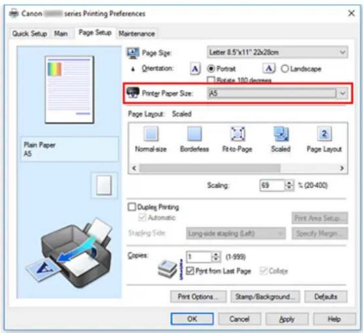 CANON PIXMA G6020 - Scaled Printing - 3
