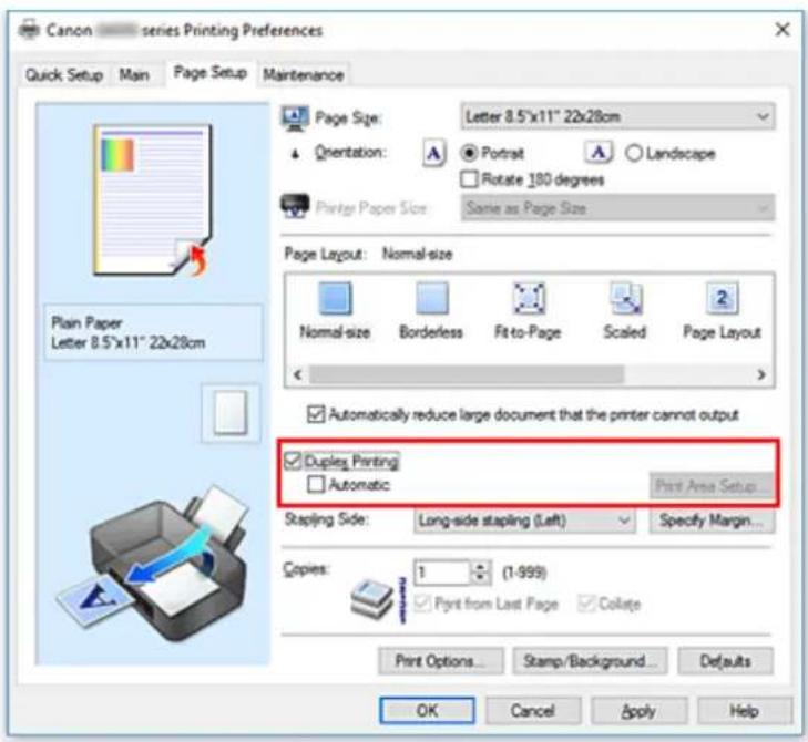 CANON PIXMA G6020 - Performing Duplex Printing Manually - 1