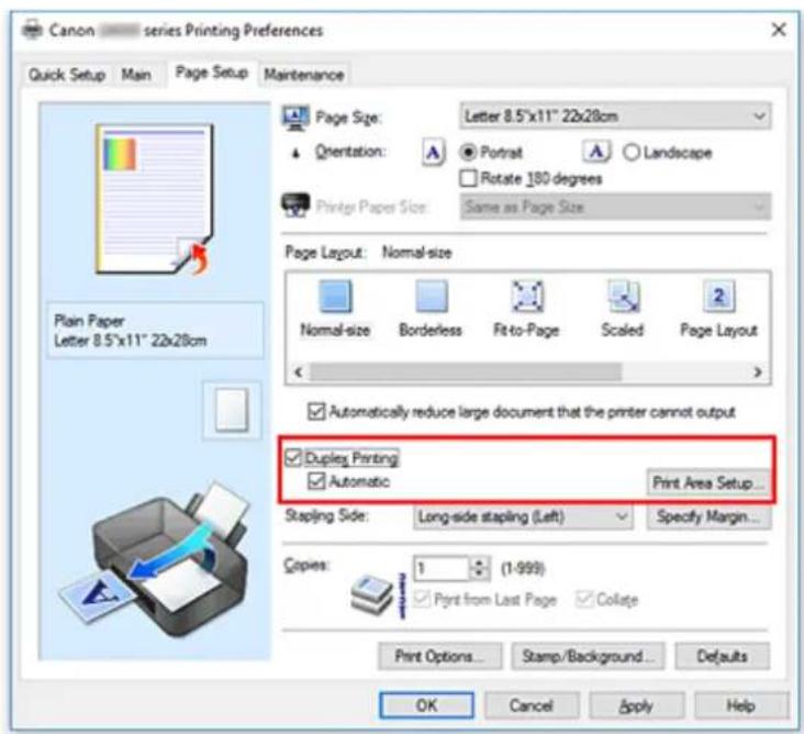 CANON PIXMA G6020 - Performing Automatic Duplex Printing - 1
