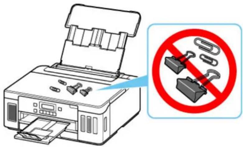 CANON PIXMA G6020 - Do not place any object on the top cover! - 1