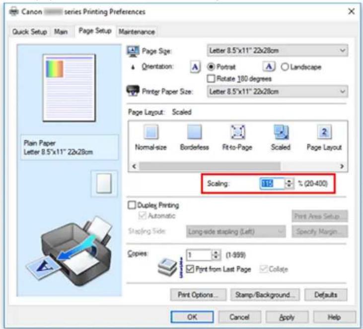 CANON PIXMA G6020 - Scaled Printing - 4