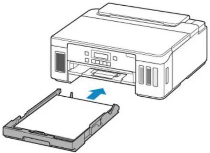 CANON PIXMA G6020 - Insert cassette into printer. - 1
