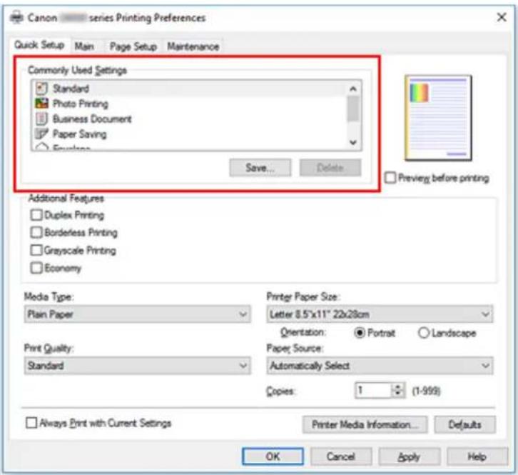 CANON PIXMA G6020 - Basic Printing Setup - 1