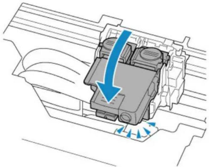 CANON PIXMA G6020 - Close print head locking cover and push it down. - 1