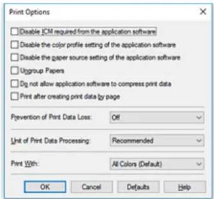 CANON PIXMA G6020 - Changing the Print Options - 2