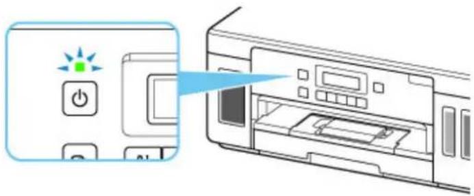 CANON PIXMA G6020 - Checking that Power Is On - 1