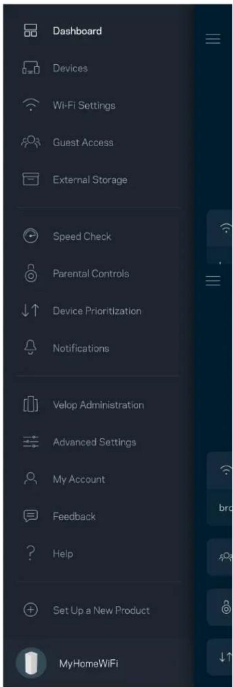 LINKSYS Velop AX5300 - Informācijas panelis - 1