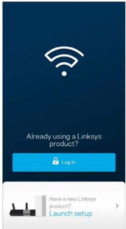 LINKSYS Velop AX5300 - Connexion à l'application linksys - 1