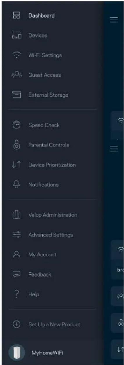 LINKSYS Velop AX5300 - Panel de control - 1