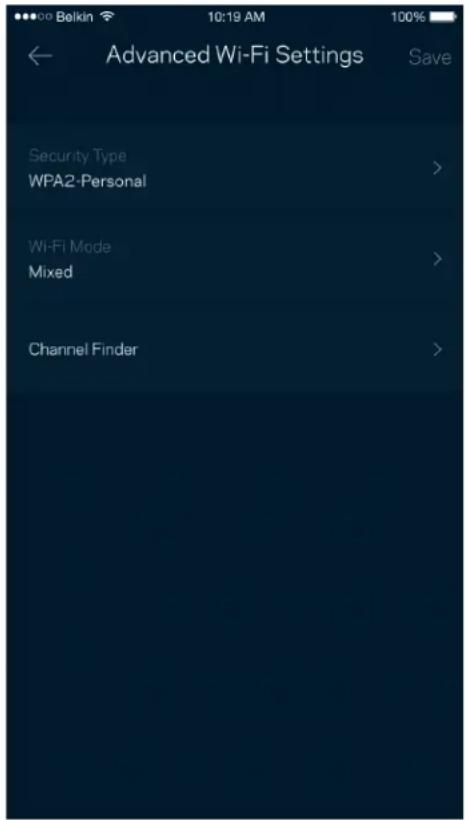 LINKSYS Velop AX5300 - Setări Wi-Fi - 2