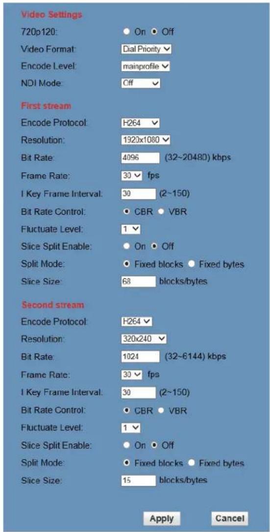 PTZ Optics PT30X-SDI - Video Setup - 1