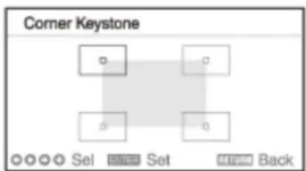 Corner Keystone Set Set Back