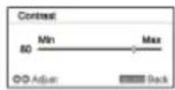 SONY VPL-CWZ10 - Navigating Adjustment Menus - 1