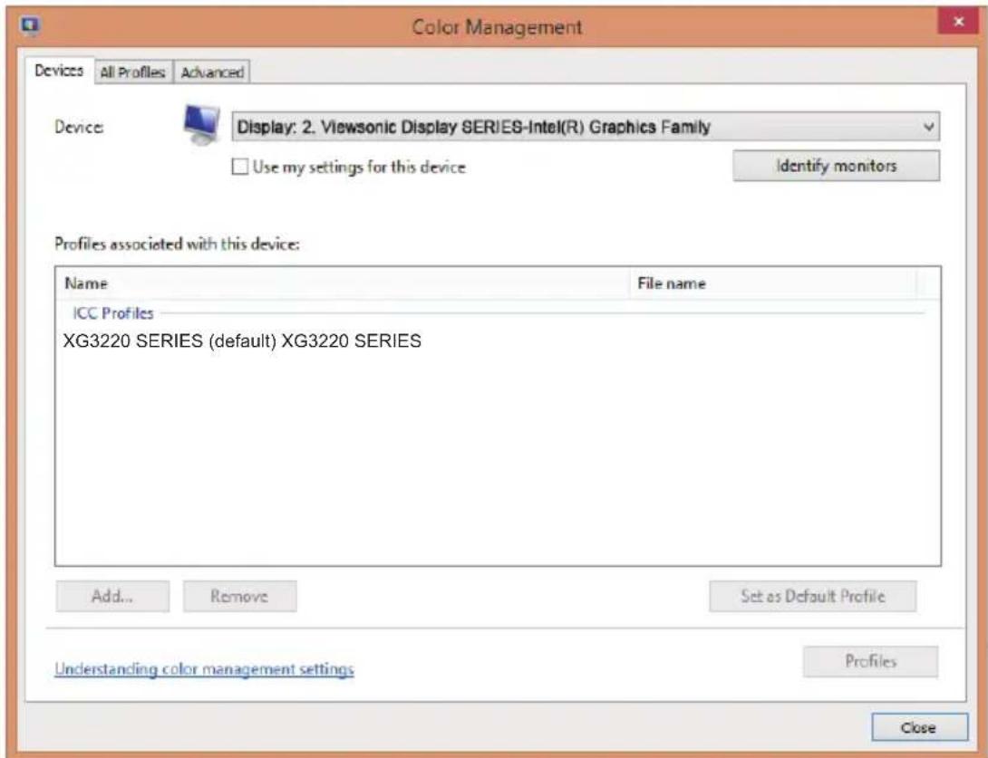VIEWSONIC XG3220 - 2-6. Treiberinstallation (Windows-10-Einrichtung) - 1