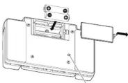 TASCAM RC-3F - Batterien einlegen - 1
